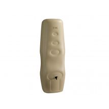 Bellijardin - Récupérateur d'eau de pluie Profil 400 L + Kit raccord chéneau - Beige - BelliJardin Beige Dimensions (L x l x H):62 x 49 x 185 cm Forme