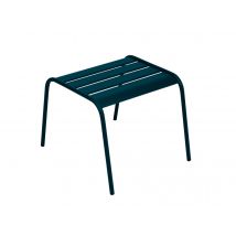 Fermob - Table basse ou repose pied en métal Monceau Bleu Acapulco Bleu acapulco Dimensions (L x l x H):42 x 41 x 41 cm Forme:Rectangulaire Marque:FER