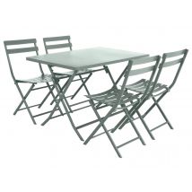 Hesperide - Salon de jardin 4 places Greensboro - Olive - Hespéride Olive Coussins:Non inclus Dimensions canapé (L x l x H):Sans canapé Dimensions cha
