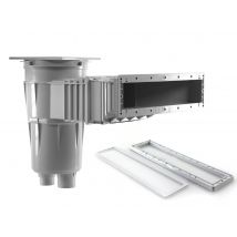 Hayward - Skimmer miroir grande meurtrière (liner) Blanc, en ABS - Garantie 2 ans