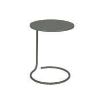 Fermob - Table basse déportée en métal Coolside Ø 42 CM Romarin Romarin Dimensions (L x l x H):42 x 42 x 54 cm Extensible:Non Forme:Ronde Garantie:5 a