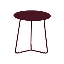 Fermob - Table d'appoint Cocotte Ø 34 cm Cerise Noire Cerise noire Dimensions (L x l x H):34 x 34 x 36 cm Extensible:Non Forme:Ronde Garantie:5 ans Ma