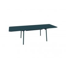 Fermob - Table de jardin extensible en métal rectangulaire Monceau Bleu Acapulco12 places Bleu acapulco Dimensions (L x l x H):265 x 90 x 75 cm Dimens