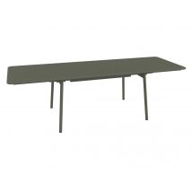 Fermob - Table de jardin extensible en métal rectangulaire Monceau Romarin12 places Romarin Dimensions (L x l x H):265 x 90 x 75 cm Dimensions fermé (