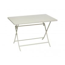 Hesperide - Table de jardin rectangle Greensboro 110 x 70 cm Argile - Hespéride Argile Dimensions (L x l x H):110 x 70 x 71 cm Extensible:Non Forme:Re