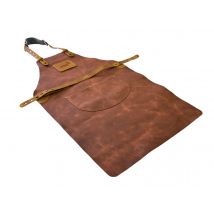 Artiss Design - Tablier de protection en cuir - Artiss Marron Marque:ARTISS DESIGN Matière(s):Cuir Poids:0,7 kg Type de produit:Tablier, en Cuir Poids