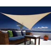 Jardiline - Voile d'ombrage triangulaire 3,60 x 3,60 x 3,60 mAustralSable Beige Densité:180 g, en Polyéthylène Type de produit:Voile d'ombrage - 3,60