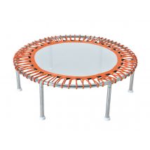 Waterflex - Trampoline aquatique WXTramp rond Orange, en Inox AISI 316L - 103 x 103 x 34 cm - Garantie 2 ans