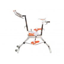 Waterflex - Vélo aquabike WR5 Orange, en Inox AISI 316L - 122 x 55 x 153 cm - Garantie 3 ans