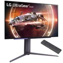 26,5" 27GS95QE-B, 240Hz WQHD-pelimonitori, violetinharmaa