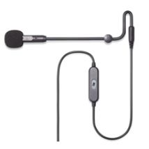 ModMic USB, kaksoismikrofoni vaimennuskytkimellä, USB, musta (Poistotuote! Norm. 96,90€)