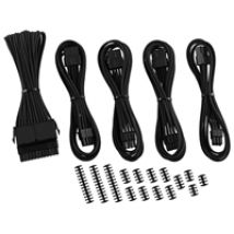 Classic ModMesh Cable Extension Kit - 8+6 Series -jatkokaapelisarja, musta