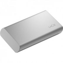 500GB Portable SSD, ulkoinen SSD-levy, USB-C, Moon Silver