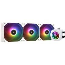 Core Vision 360 WHITE ARGB, 360mm AIO-nestejäähdytysratkaisu prosessorille, valkoinen
