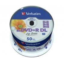 Life Series DVD+R DL 8,5GB/240min, 8x, spindle, 50kpl