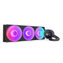 Kraken Elite V2 RGB 420, 420mm AIO-nestejäähdytysratkaisu prosessorille, musta