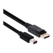 Mini DisplayPort -> DisplayPort 1.2 -kaapeli, HBR2, 2m