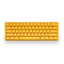 One 3 Mini Yellow, mekaaninen näppäimistö, 60%, Cherry MX Blue, keltainen