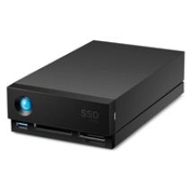 4TB 1big Dock SSD Pro -tallennushubi, TB3/USB 3.1, musta