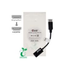 DisplayPort 1.2 ->  HDMI 2.0 -adapteri, aktiivinen, musta