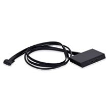 Additional I/O Kit for O11D EVO, lisäliitäntäsarja etupaneeliin, musta