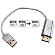 HDMI+USB-A -> USB-C adapteri