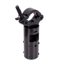 AV System 2, Truss Clamping Mount for 50 mm poles, musta
