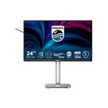 24" 4000 series 24B2U4301/00, 120Hz Full HD-monitori, musta/hopea