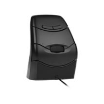 DXT 3 Precision Mouse Wired, ergonominen pystyhiiri, USB-C, musta