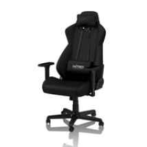 S300 Gaming Chair - Stealth Black, kangasverhoiltu pelituoli, musta