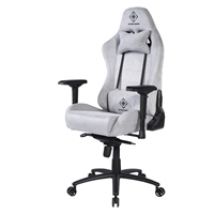 DC440L pelituoli, Alcantara-kangasverhoiltu pelituoli, vaaleanharmaa