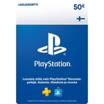 PlayStation Network Card 50 EUR PSN-latauskortti