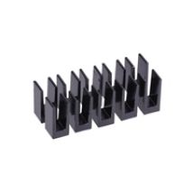 GPU Heatsinks 7x7mm jäähdytyssiilit, 10kpl, musta