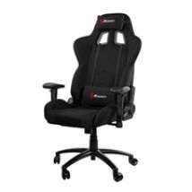 Inizio Gaming Chair, kangasverhoiltu pelituoli, musta