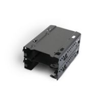 Stackable HDD Bracket -kiintolevykehikko, 2 x 3.5", musta