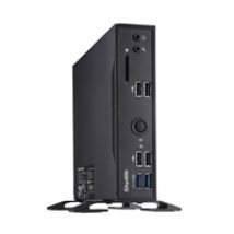 XPC slim DS20U7, MiniPC -barebone, musta