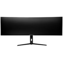 49" SM1 SimRacing Monitor, kaareva 144Hz 5K-pelimonitori, musta
