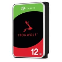 12TB IronWolf Pro, sisäinen 3.5" kiintolevy, SATA III, 7200 rpm, 256 MB