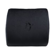 Lumbar Support - Black Velour, lisätyyny ristiselälle, musta