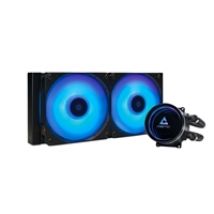 Iceberg 240 RGB, 240mm AIO-nestejäähdytysratkaisu prosessorille, musta