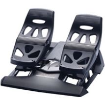 T.Flight Rudder Pedals -polkimet, musta (PC/PS4)