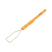 Ergonomic Keycap Puller, näppäinhattujen irroitustyökalu, keltainen/kulta