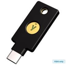 Security Key C NFC, USB-C -turva-avain, musta