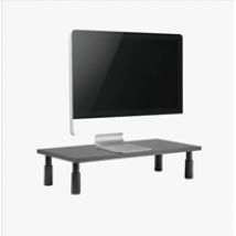 13-32" Rise 3, säädettävä monitoritaso näytöille, musta