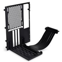 O11D MINI PCIe 3.0 Vertical GPU Bracket Kit -kiinnityssarja, musta