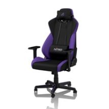 S300 Gaming Chair - Nebula Purple, kangasverhoiltu pelituoli, musta/violetti