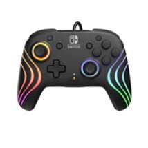 Afterglow Wave Wired Controller, langallinen pädiohjain, Switch, musta