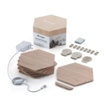 Nanoleaf Elements Starter Kit, Wood Hexagons, 7kpl