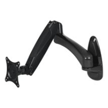 13-32" W1-3D Monitor Bracket, -seinäteline näytölle, musta