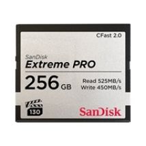 256GB Extreme Pro CFAST 2.0 -muistikortti, 525/450 MB/s